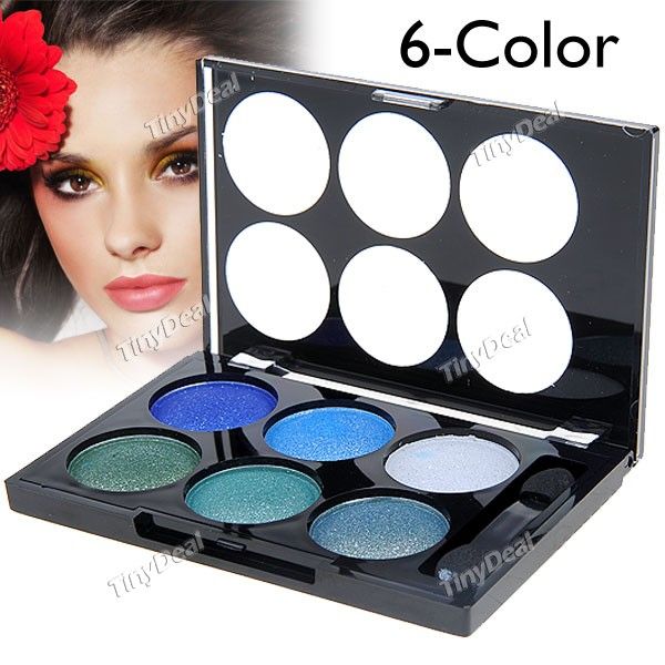 Professional 6-Color Sombra Palette Maquiagem Cosméticos ite