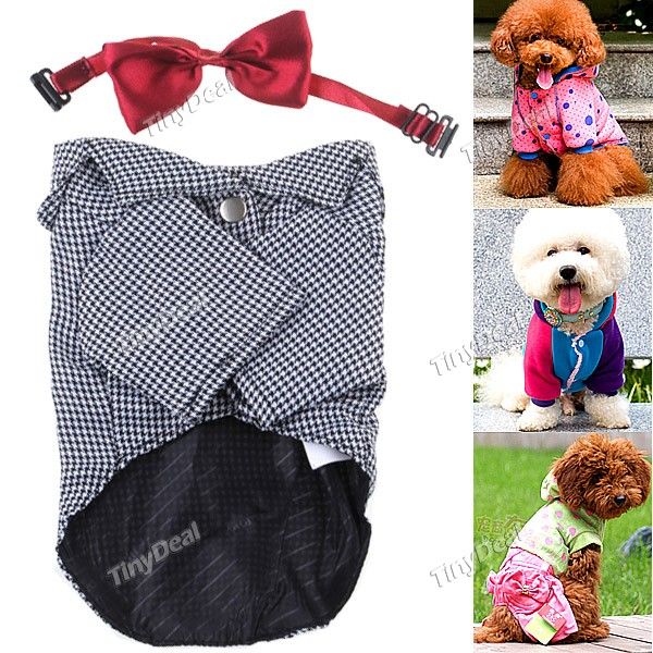 Moda Roupa bonito terno grade para cachorro Dog Pet - Cor IP