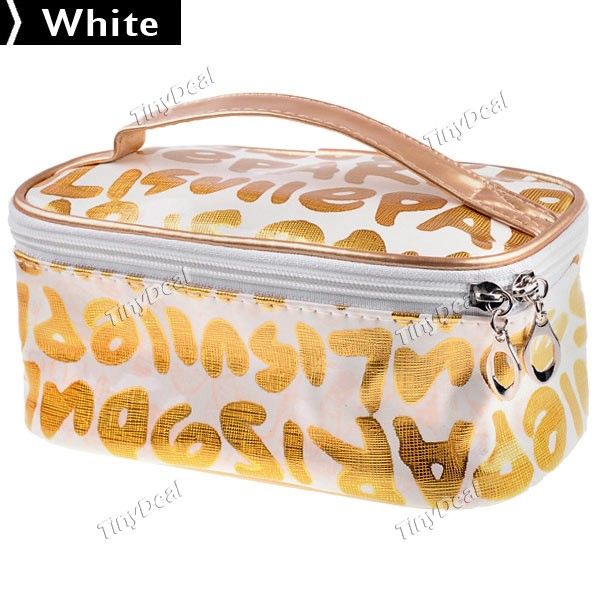 Cartas modelado Makeup Bag Cosmetic Bag Bolsa de armazenamen