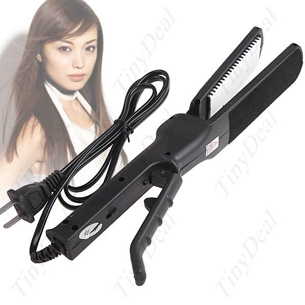 Professional Ceramic Flat Iron alisador de cabelo Penteado F