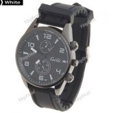 Fashionable Round Case Quartz Watch Wrist Watch Timepiece wi