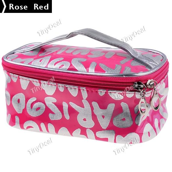 Cartas modelado Makeup Bag Cosmetic Bag Bolsa de armazenamen